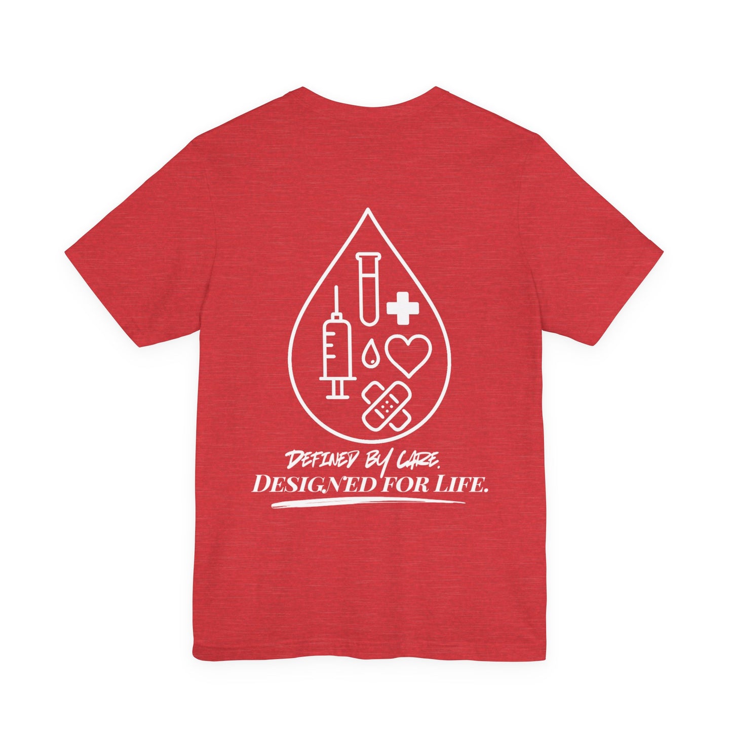 Blood Droplet Legacy Silhouette Unisex Shirt
