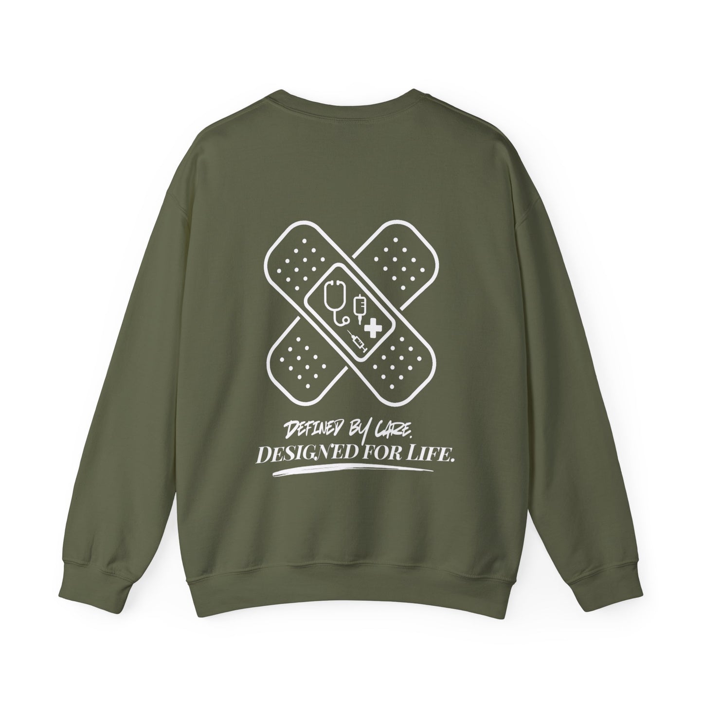 Bandaid Legacy Silhouette Unisex Sweater