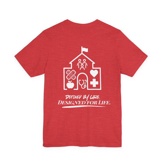 School/Clinic Building Legacy Silhouette Unisex Shirt