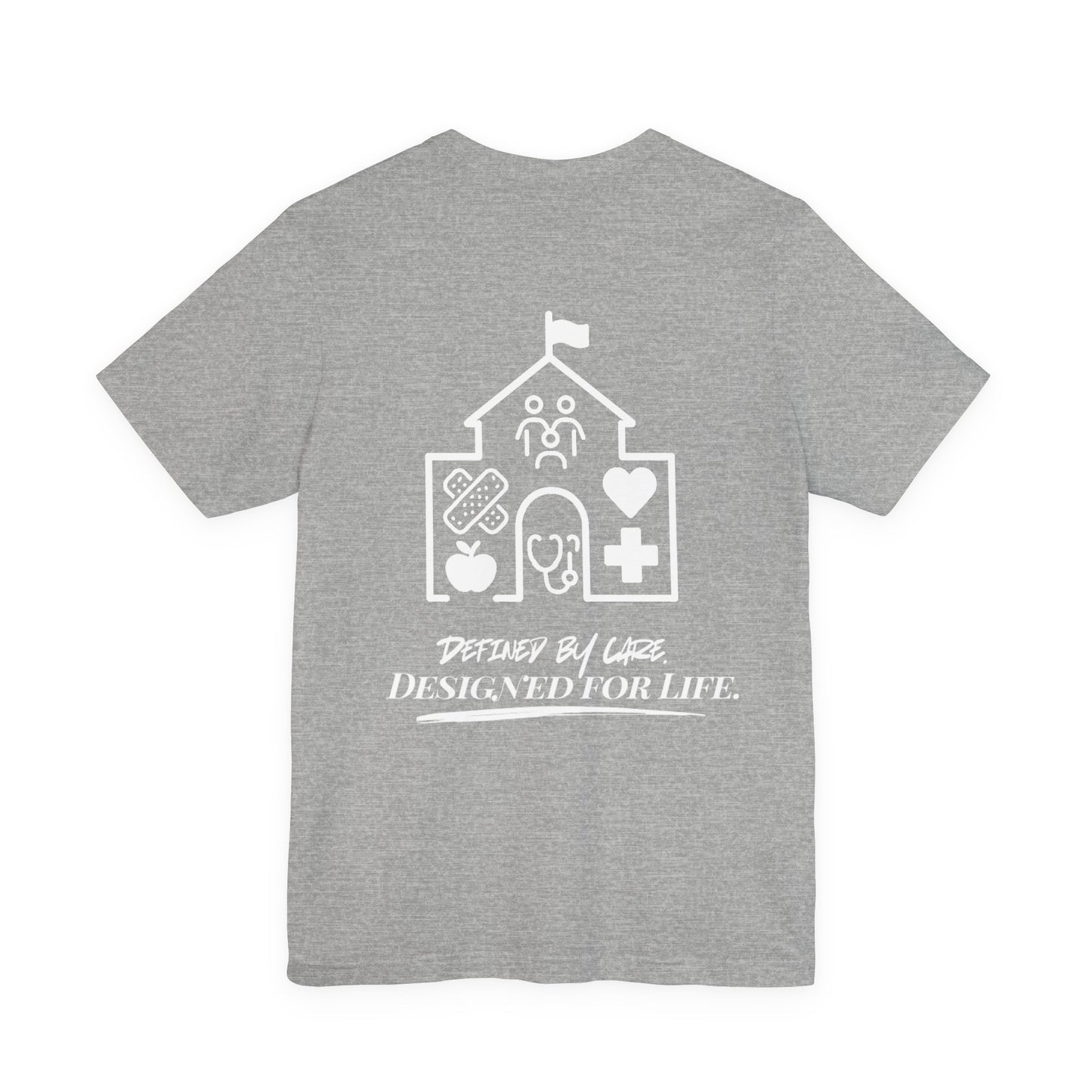 School/Clinic Building Legacy Silhouette Unisex Shirt