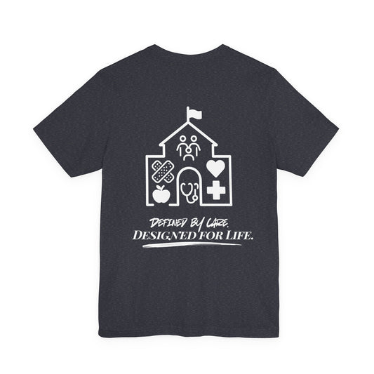 School/Clinic Building Legacy Silhouette Unisex Shirt