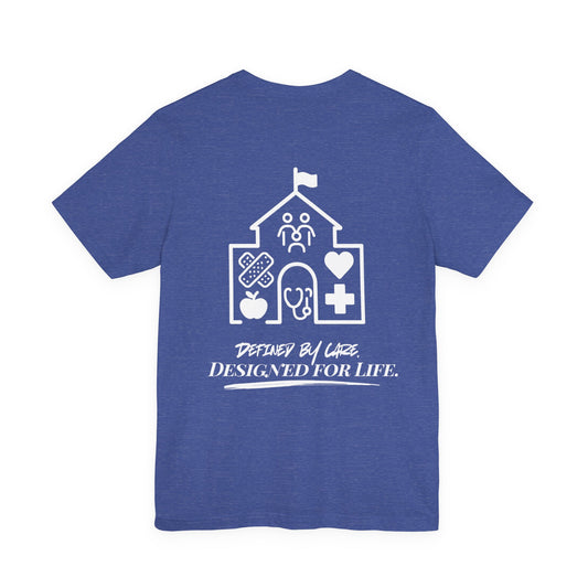 School/Clinic Building Legacy Silhouette Unisex Shirt