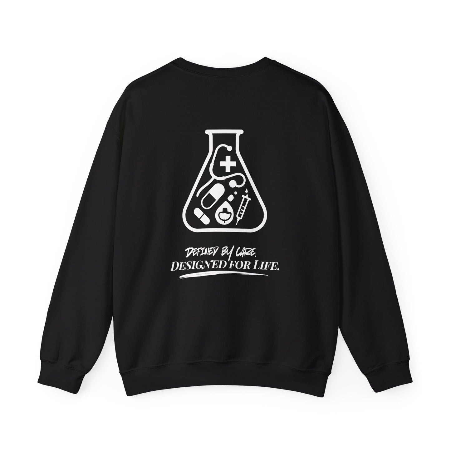 Lab Beaker Legacy Silhouette Unisex Sweater