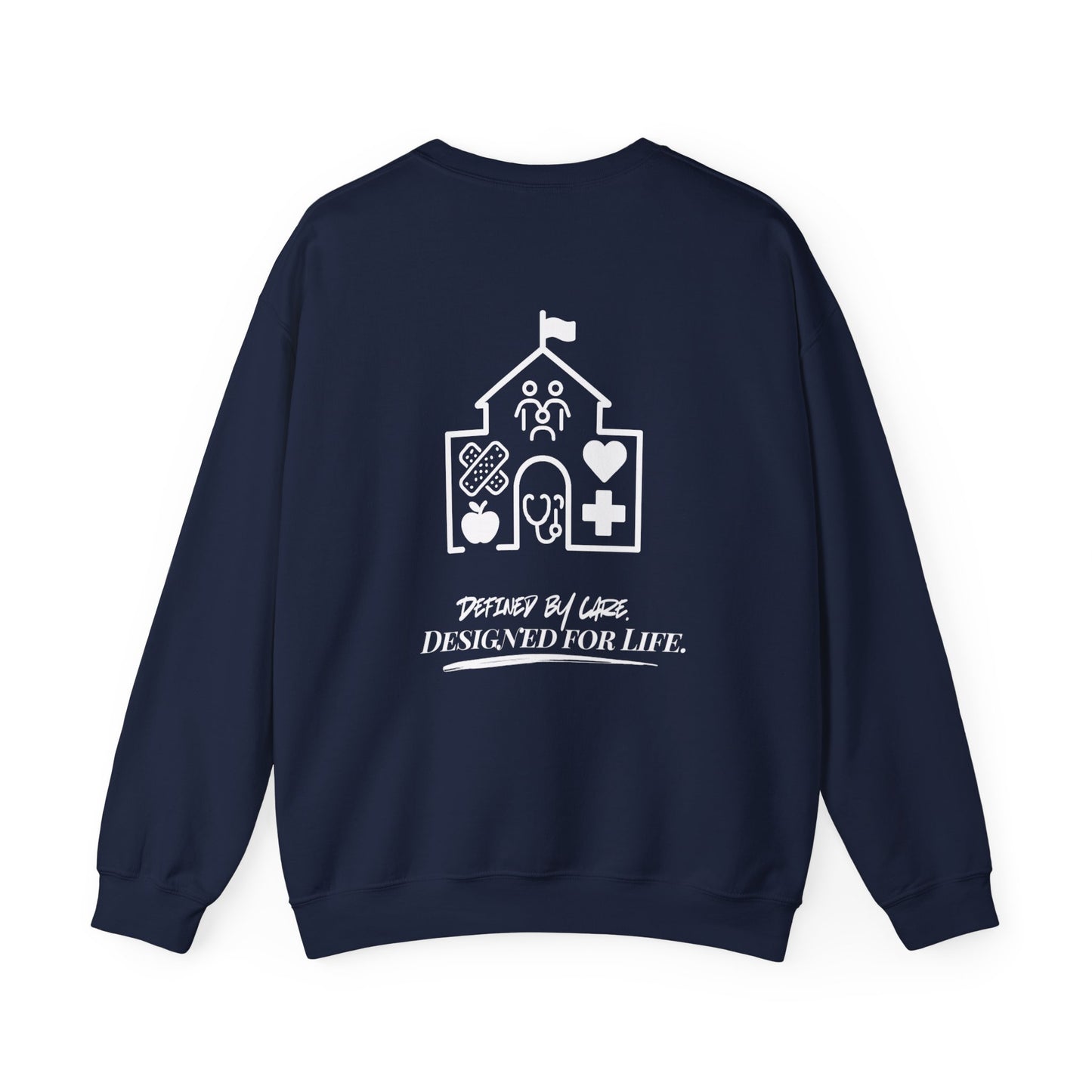 School/Clinic Building Legacy Silhouette Unisex Sweater