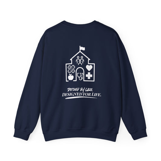 School/Clinic Building Legacy Silhouette Unisex Sweater