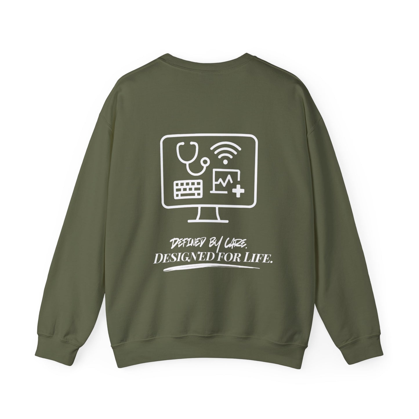 Desktop Monitor Legacy Silhouette Unisex Sweater