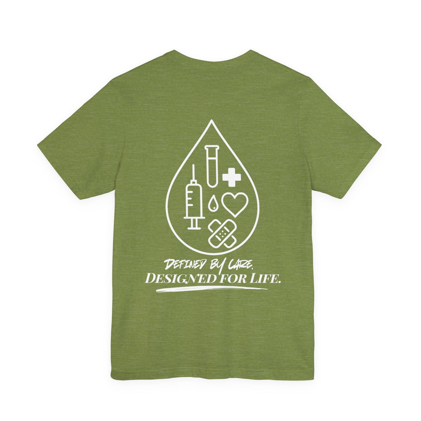 Blood Droplet Legacy Silhouette Unisex Shirt