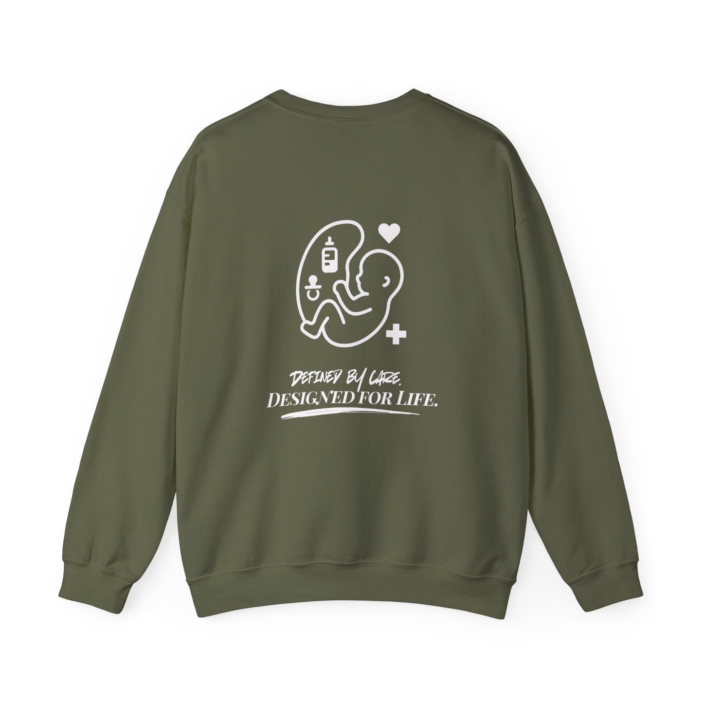 Baby Fetus Legacy Silhouette Unisex Sweater