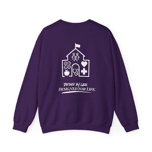 School/Clinic Building Legacy Silhouette Unisex Sweater