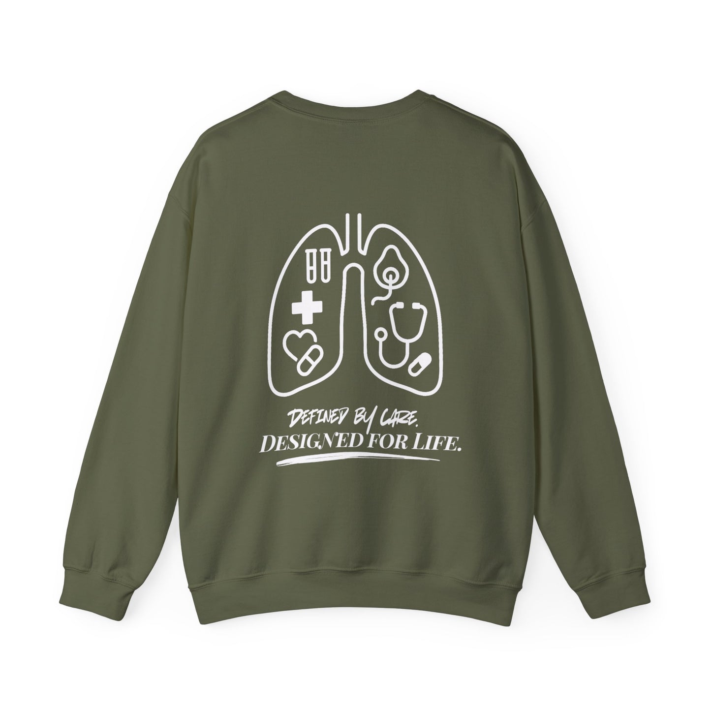 Lungs Legacy Silhouette Unisex Sweater