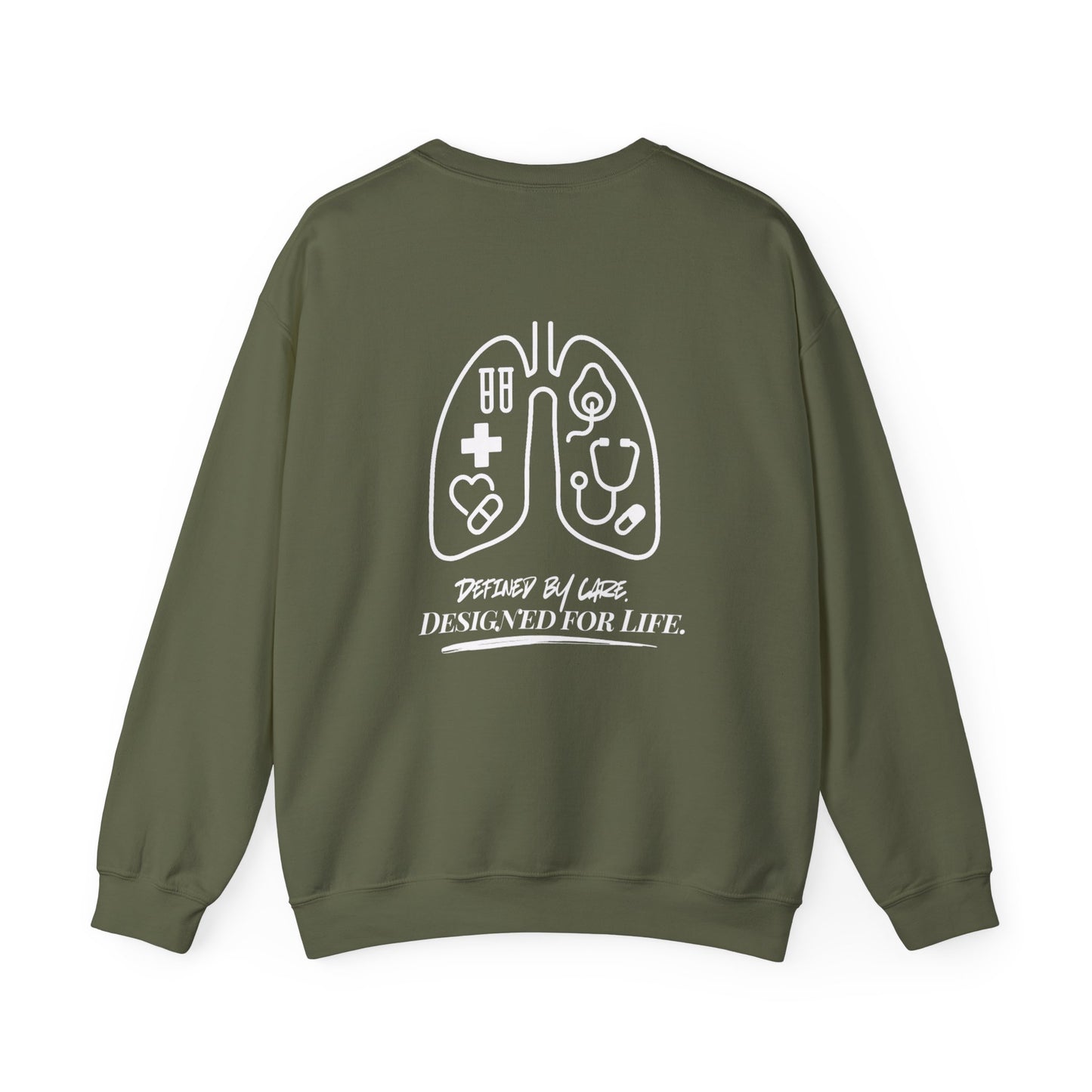 Lungs Legacy Silhouette Unisex Sweater