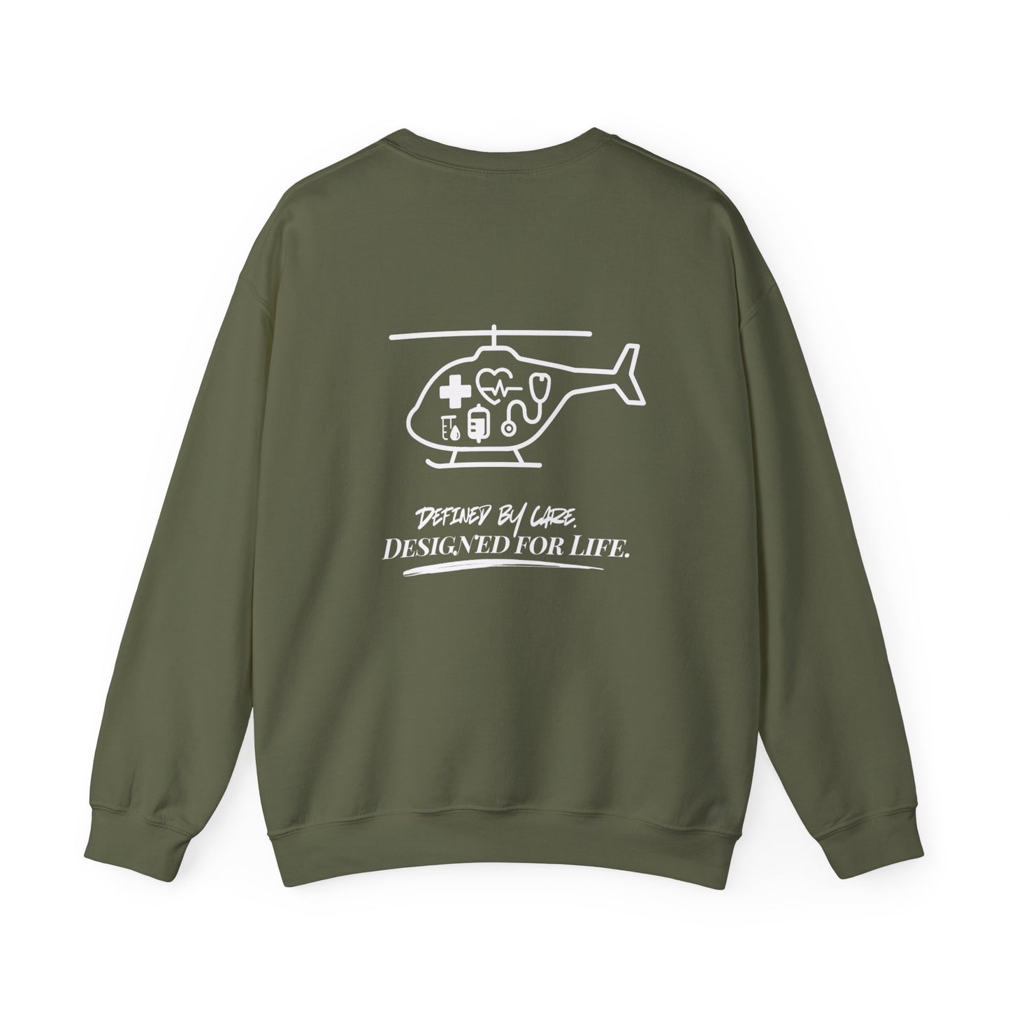 Helicopter Legacy Silhouette Unisex Sweater