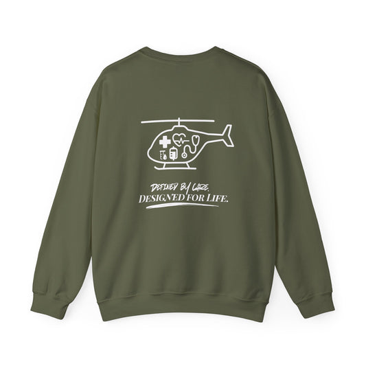 Helicopter Legacy Silhouette Unisex Sweater
