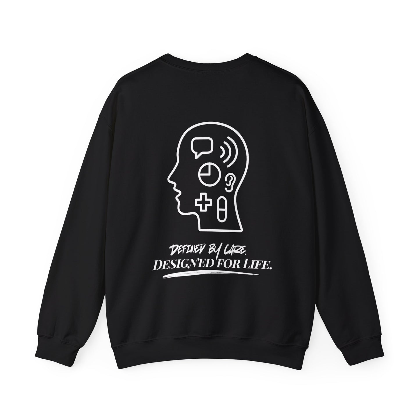 Side Face Profile Legacy Silhouette Unisex Sweater