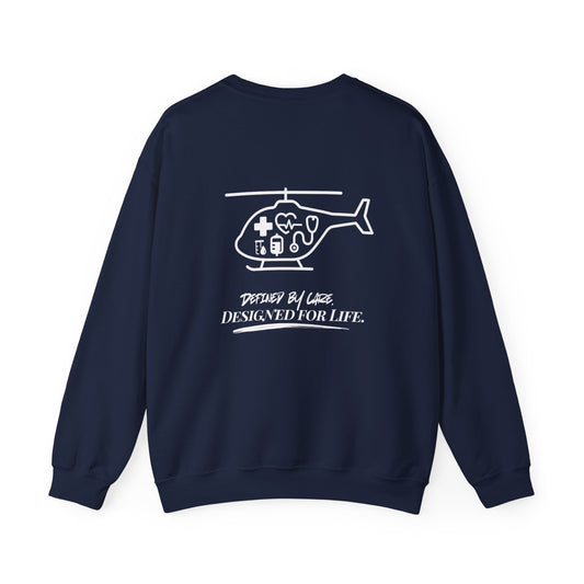 Helicopter Legacy Silhouette Unisex Sweater