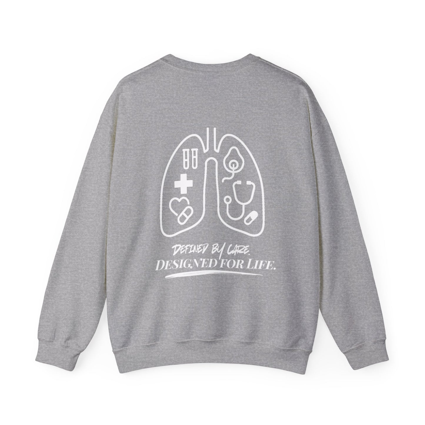 Lungs Legacy Silhouette Unisex Sweater