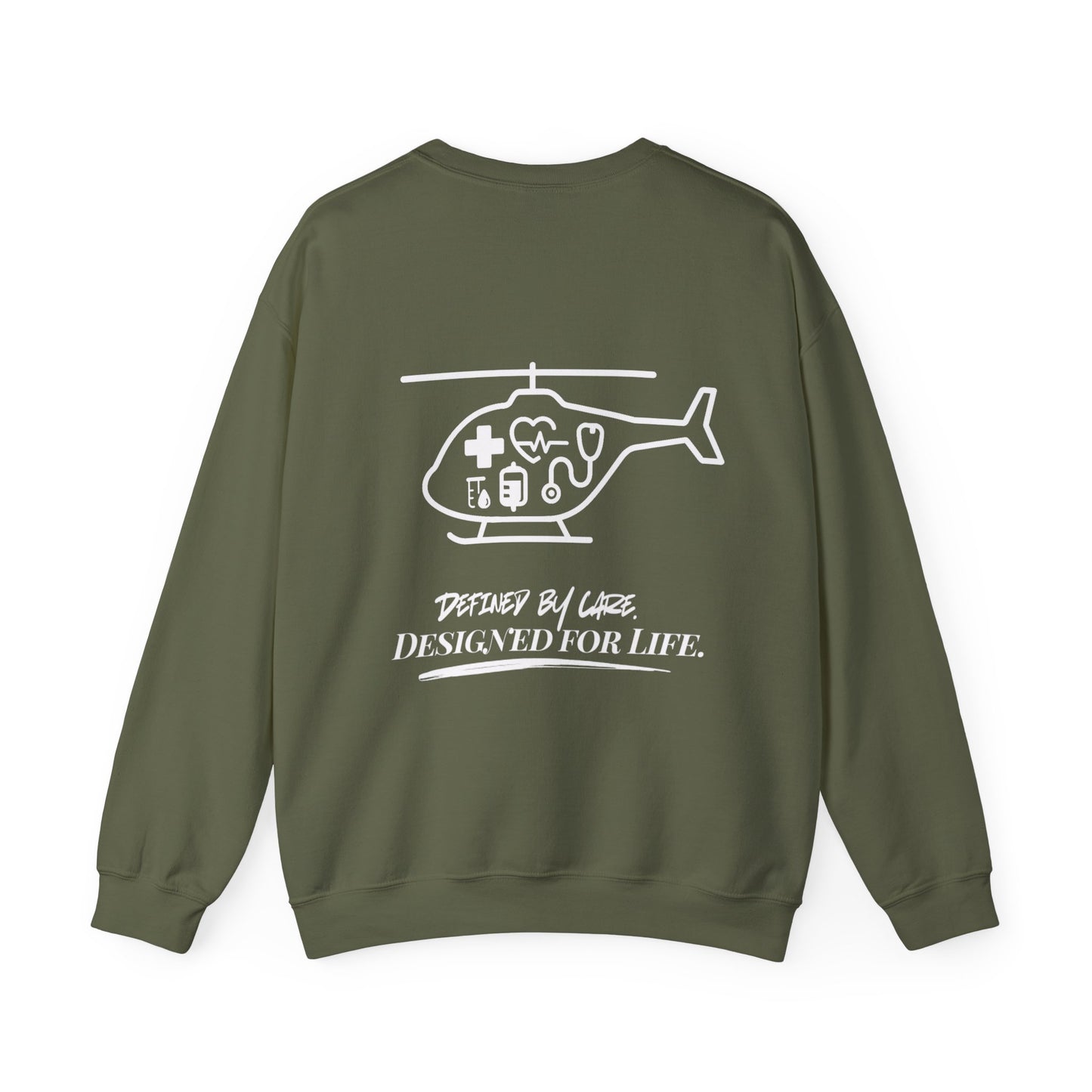 Helicopter Legacy Silhouette Unisex Sweater