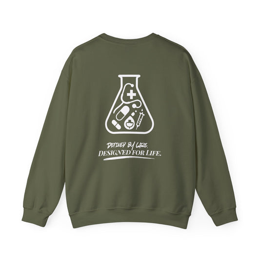Lab Beaker Legacy Silhouette Unisex Sweater