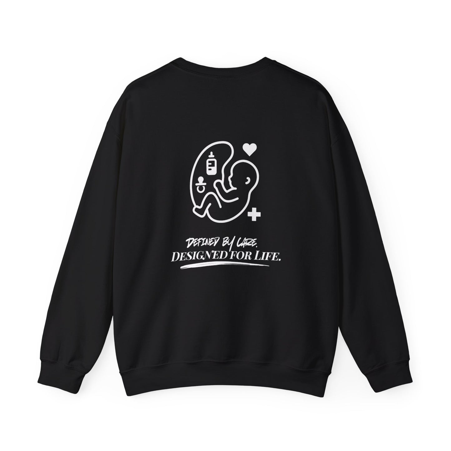 Baby Fetus Legacy Silhouette Unisex Sweater