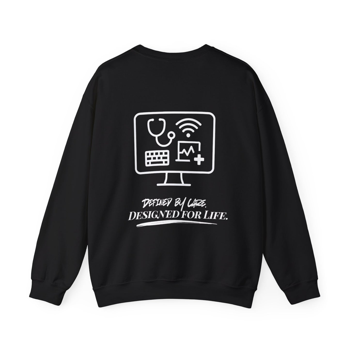 Desktop Monitor Legacy Silhouette Unisex Sweater