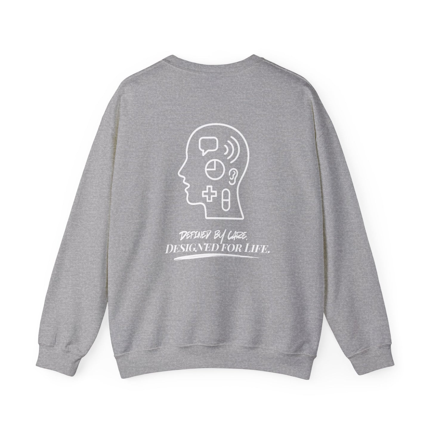 Side Face Profile Legacy Silhouette Unisex Sweater