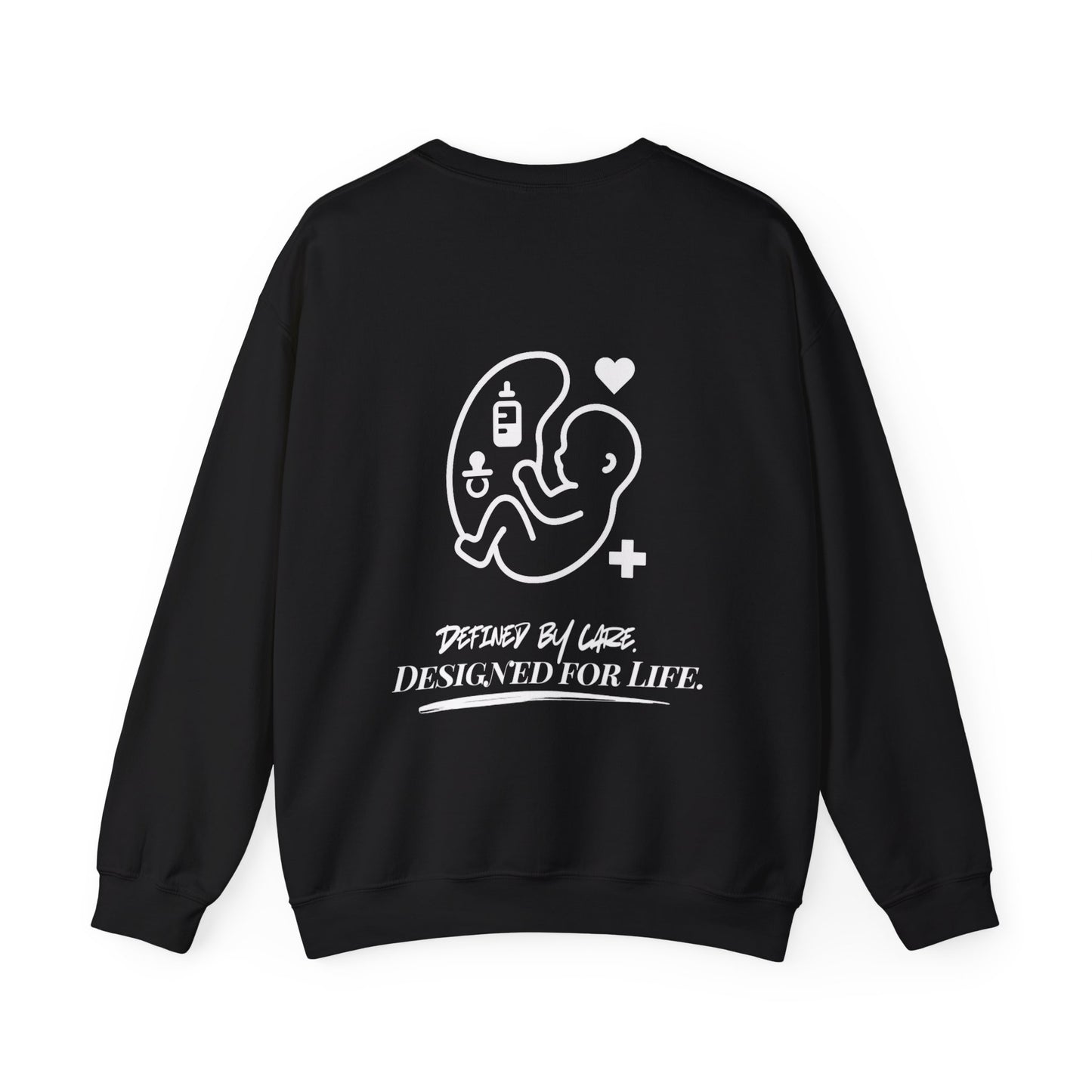 Baby Fetus Legacy Silhouette Unisex Sweater
