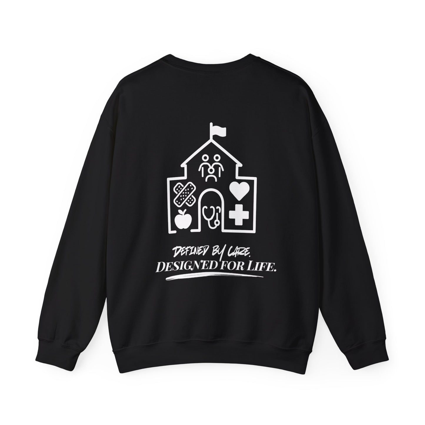 School/Clinic Building Legacy Silhouette Unisex Sweater