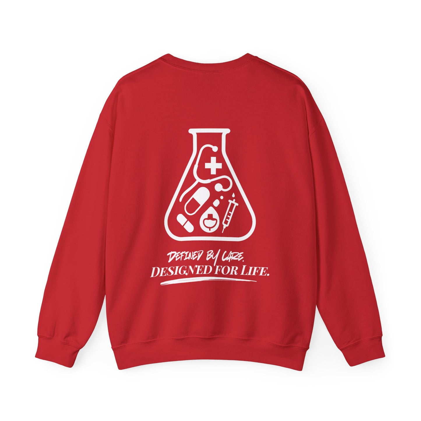 Lab Beaker Legacy Silhouette Unisex Sweater
