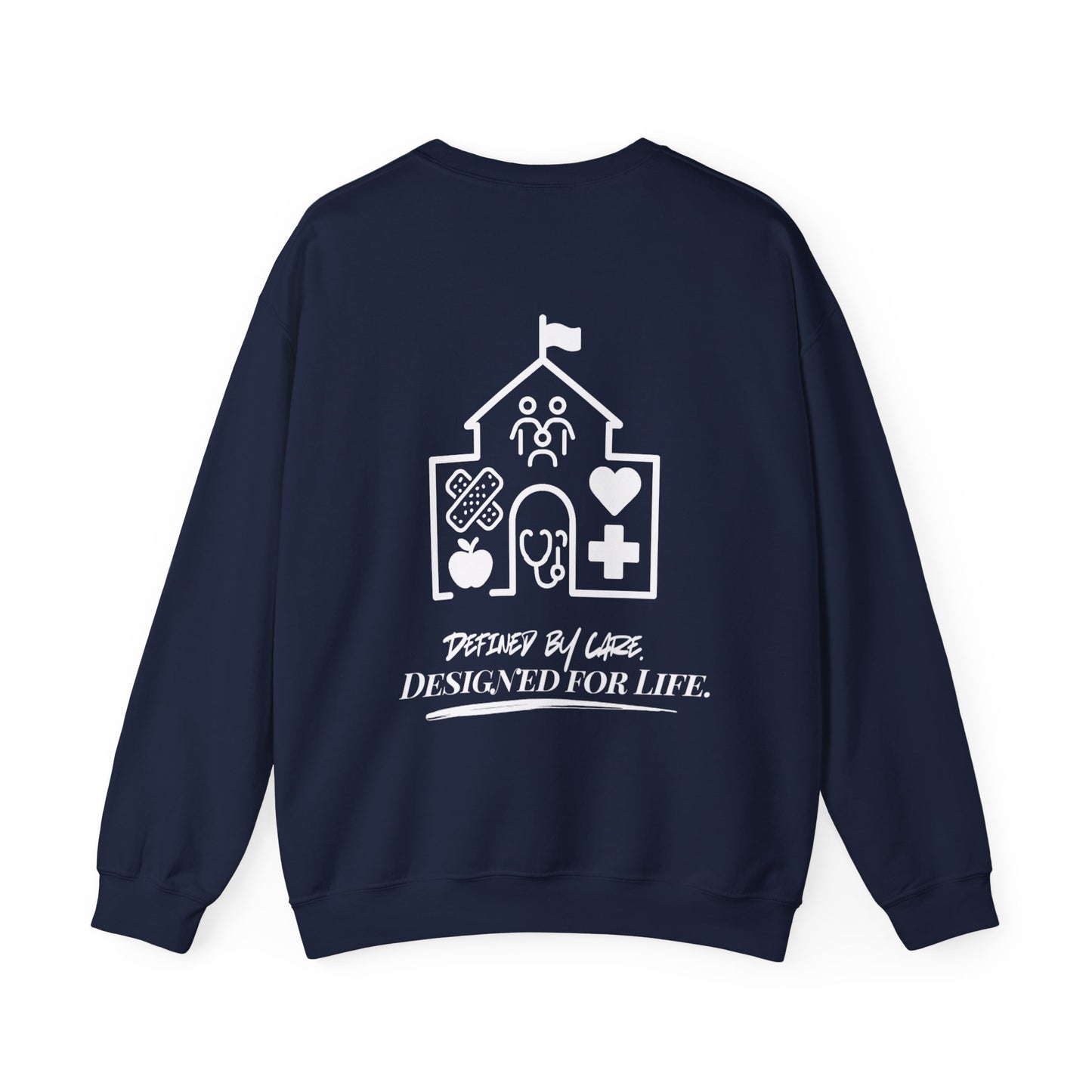 School/Clinic Building Legacy Silhouette Unisex Sweater
