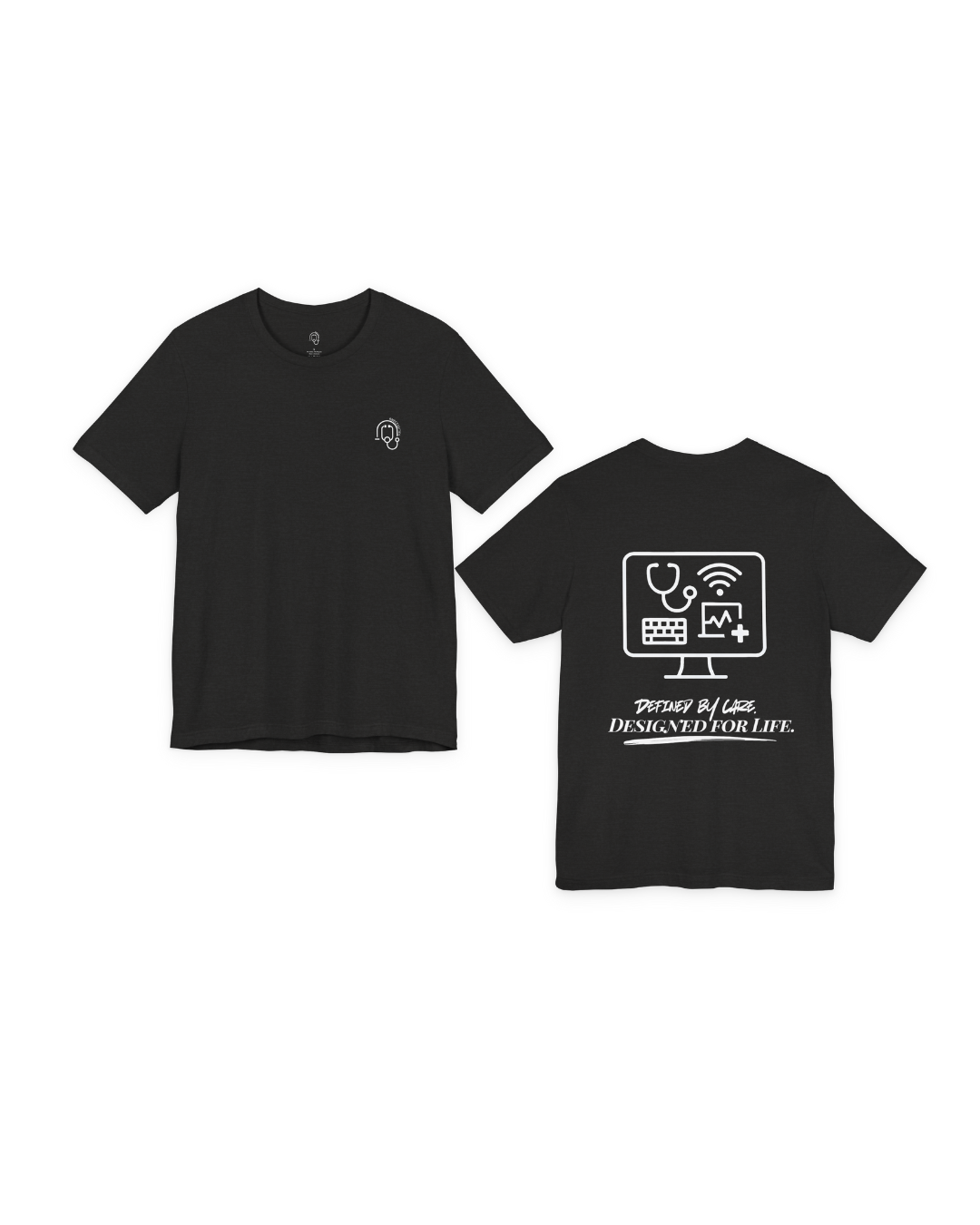 Desktop Monitor Legacy Silhouette Unisex Shirt