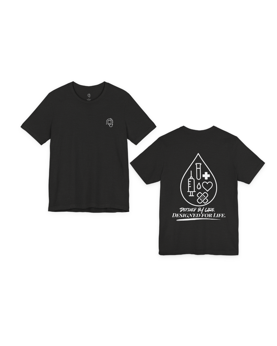 Blood Droplet Legacy Silhouette Unisex Shirt