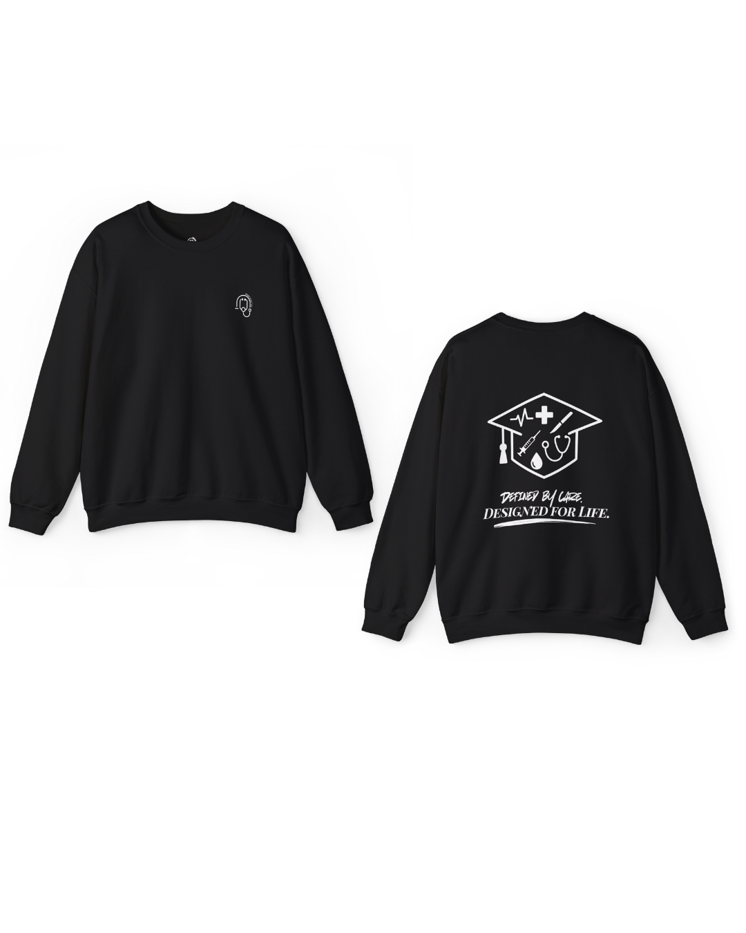 Graduation Cap Legacy Silhouette Unisex Sweater