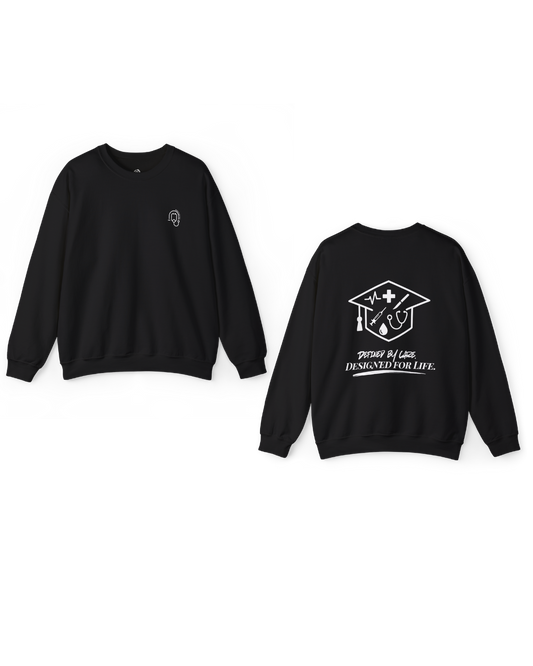 Graduation Cap Legacy Silhouette Unisex Sweater