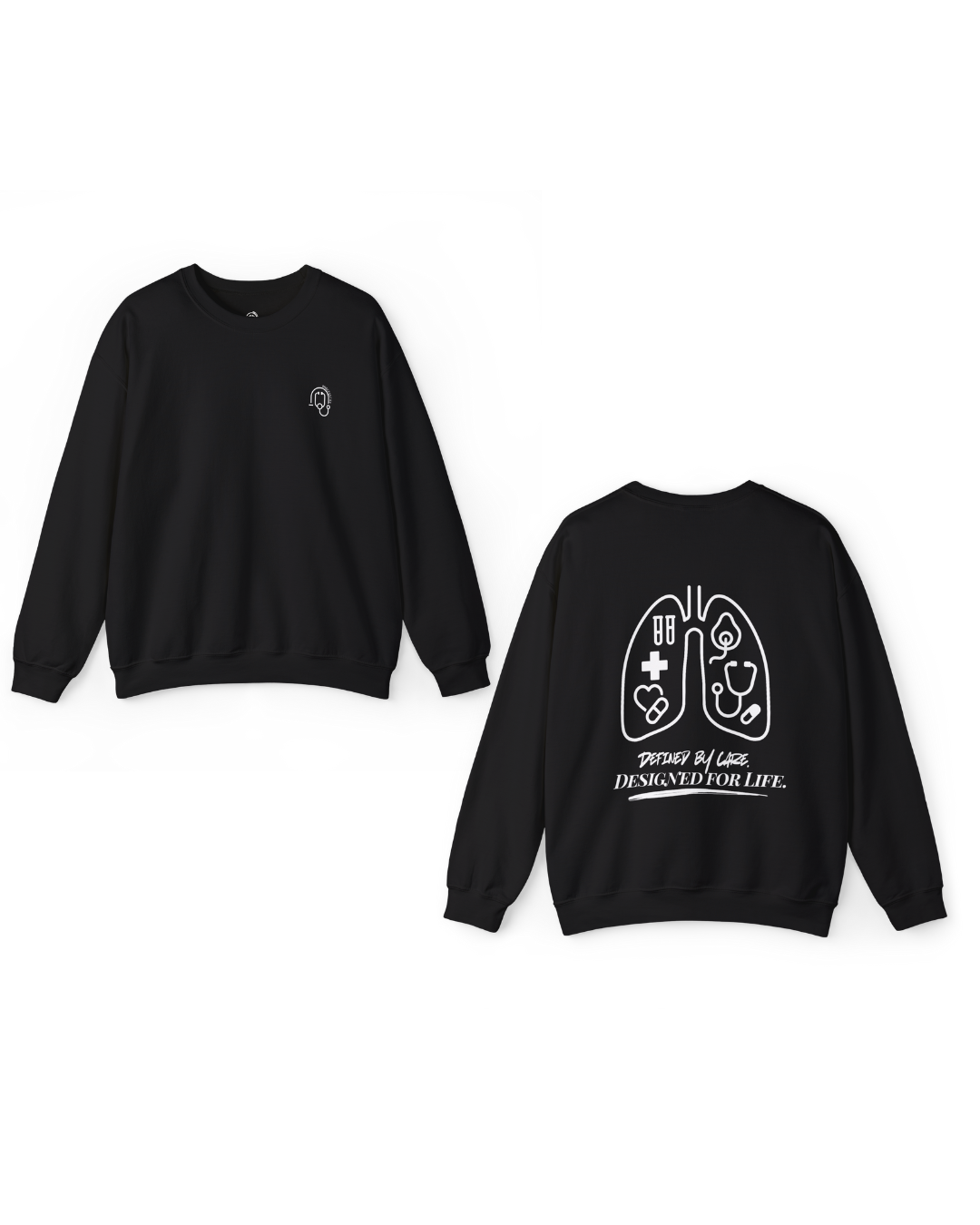Lungs Legacy Silhouette Unisex Sweater