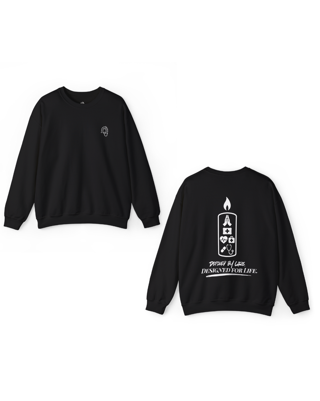 Candle Legacy Silhouette Unisex Sweater