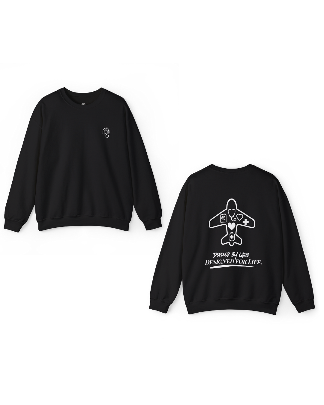 Airplane Legacy Silhouette Unisex Sweater