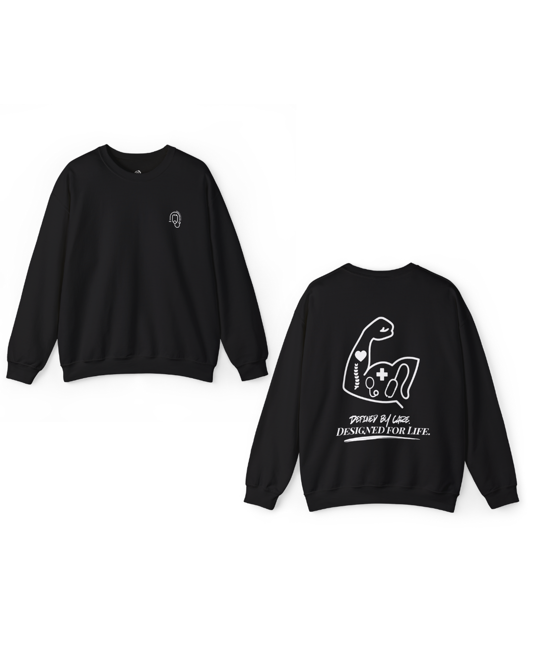 Arm Bicep Legacy Silhouette Unisex Sweater