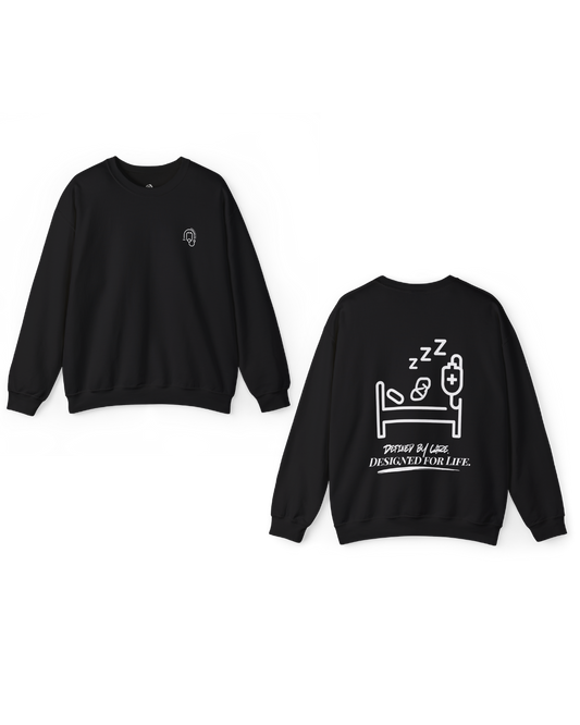 Hospital Bed Legacy Silhouette Unisex Sweater