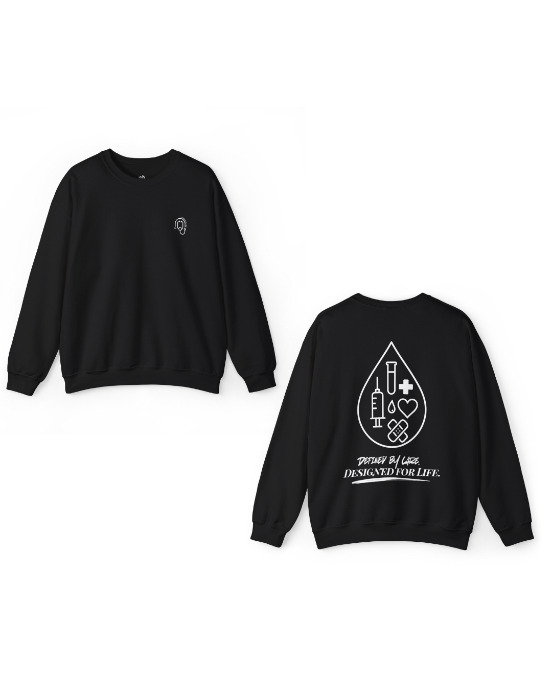 Blood Droplet Legacy Silhouette Unisex Sweater