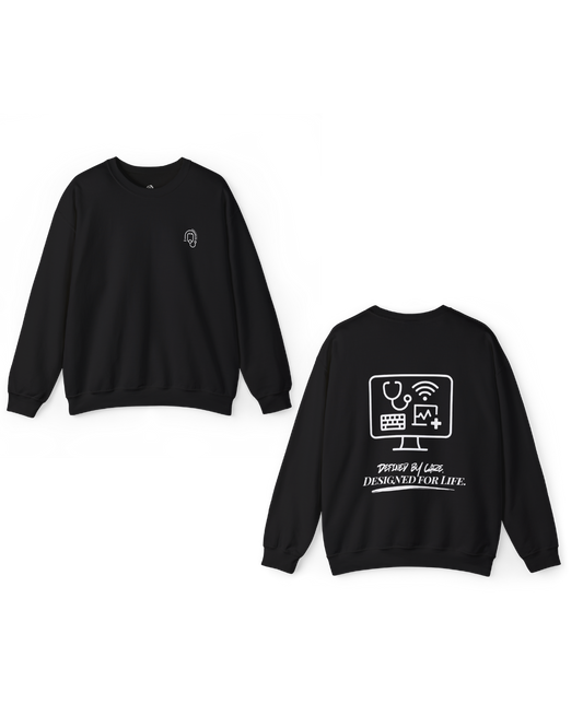 Desktop Monitor Legacy Silhouette Unisex Sweater