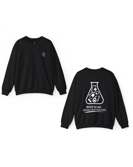 Lab Beaker Legacy Silhouette Unisex Sweater