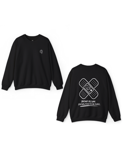 Bandaid Legacy Silhouette Unisex Sweater