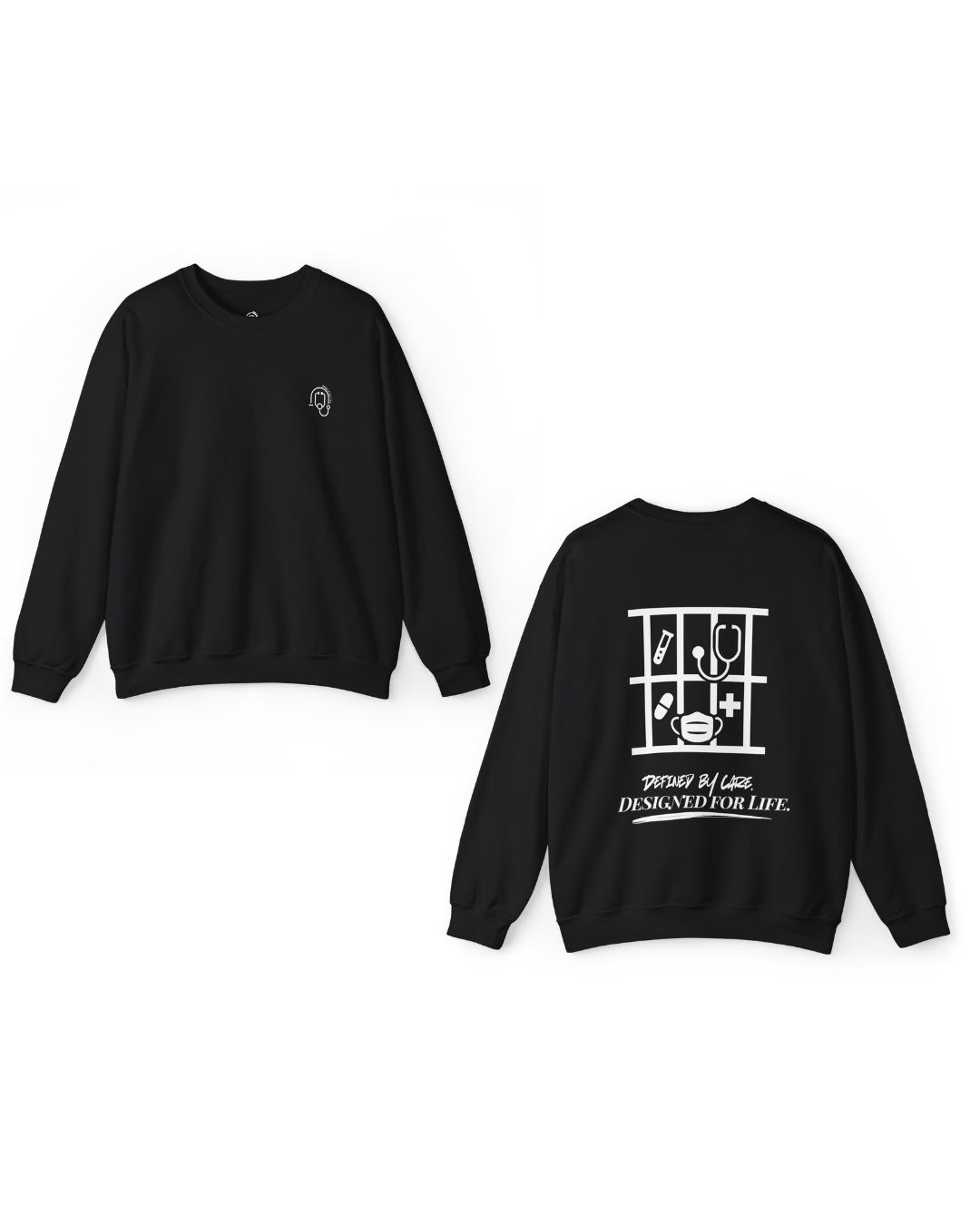 Jail Bars Legacy Silhouette Unisex Sweater