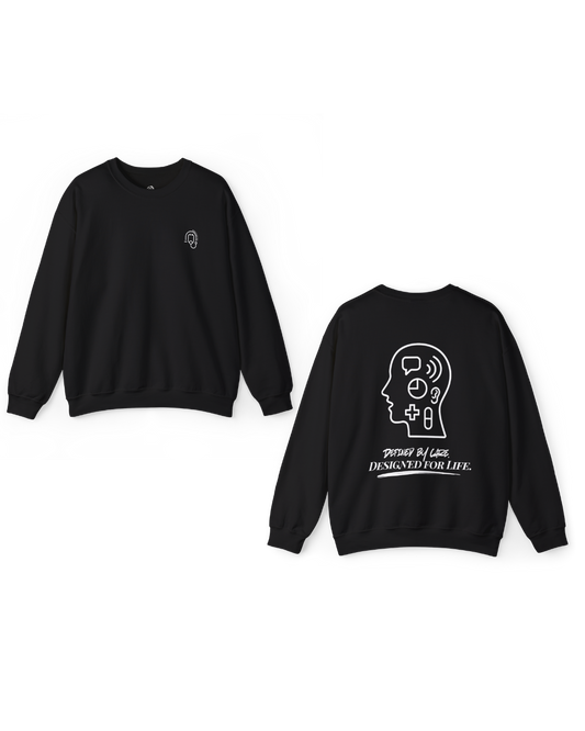 Side Face Profile Legacy Silhouette Unisex Sweater