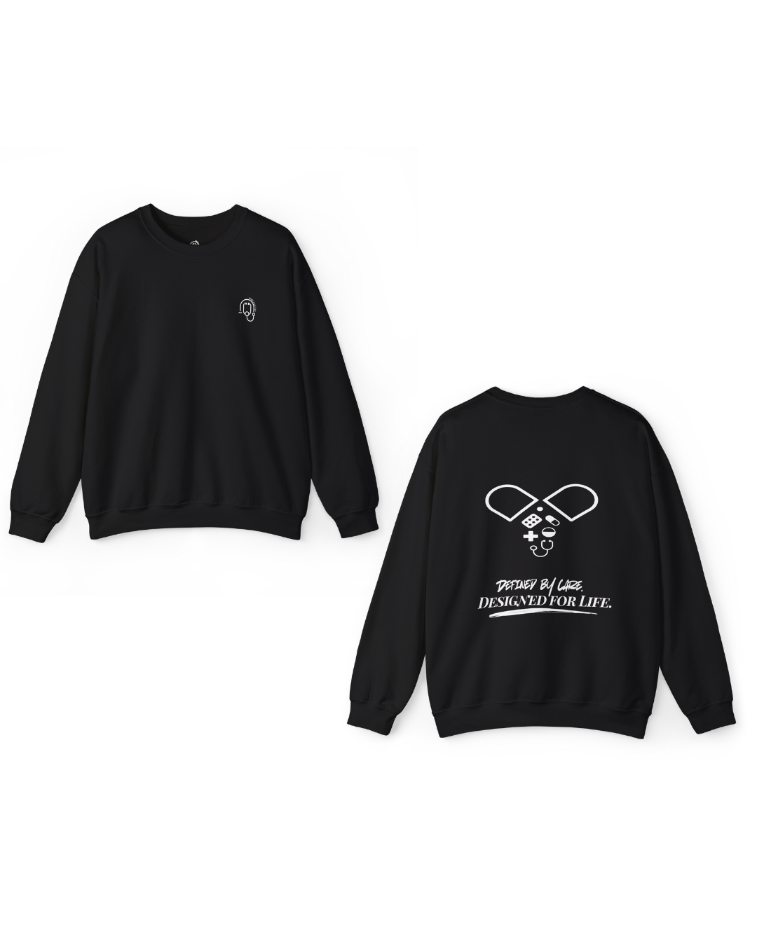 Pill Capsule Legacy Silhouette Unisex Sweater