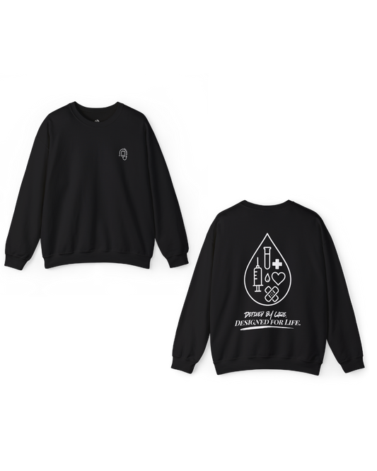 Blood Droplet Legacy Silhouette Unisex Sweater