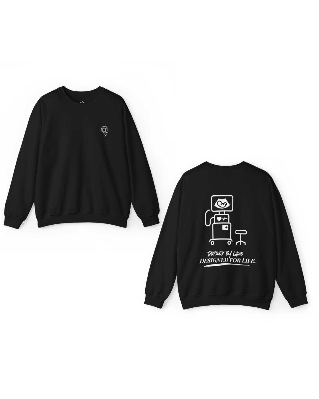Ultrasound Legacy Silhouette Unisex Sweater