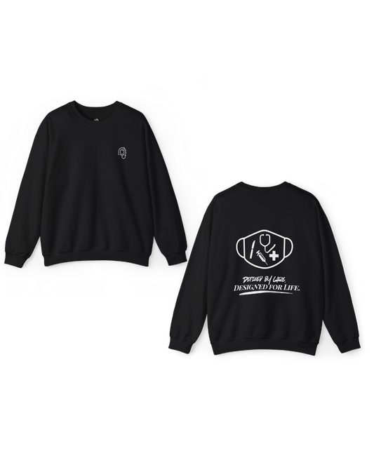 Surgical Mask Legacy Silhouette Unisex Sweater