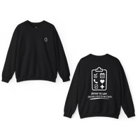 Clipboard Legacy Silhouette Unisex Sweater