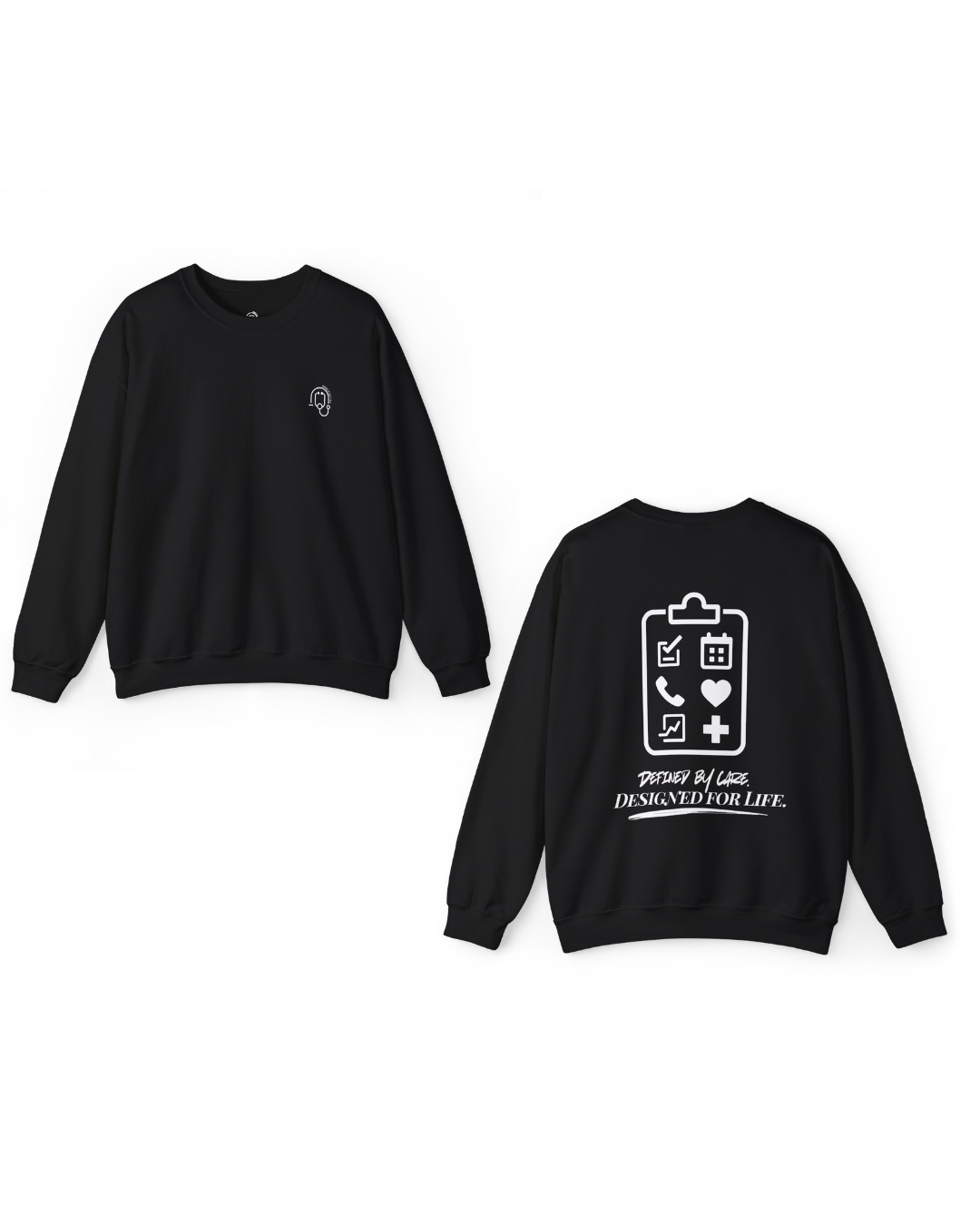 Clipboard Legacy Silhouette Unisex Sweater